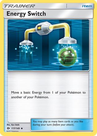 Energy Switch 117 - Reverse Holofoil SM Base Set - Uncommon