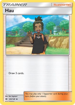 Hau 120 SM Base Set - Uncommon