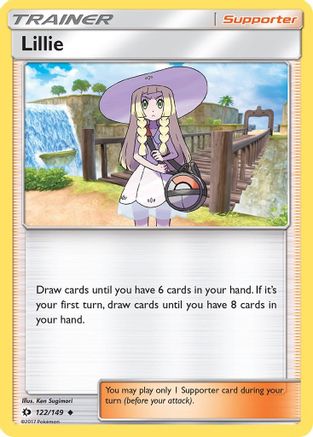 Lillie 122 - Reverse Holofoil SM Base Set - Uncommon