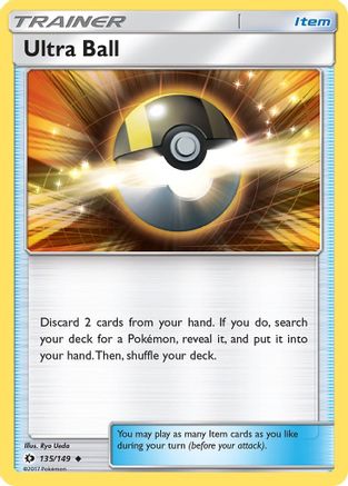 Ultra Ball 135 SM Base Set - Uncommon