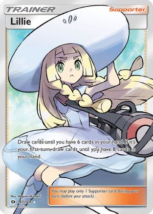 Lillie (Full Art) 147 - Holofoil SM Base Set - Ultra Rare