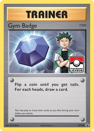 Gym Badge (Brock) - Holofoil XY Promos - Promo