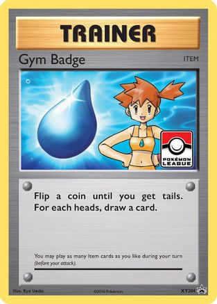 Gym Badge (Misty) XY204 - Holofoil XY Promos - Promo