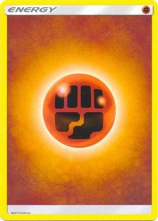 Fighting Energy (2017 Unnumbered) SM Base Set - Common