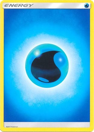 Water Energy (2017 Unnumbered) - Reverse Holofoil SM Base Set - Common
