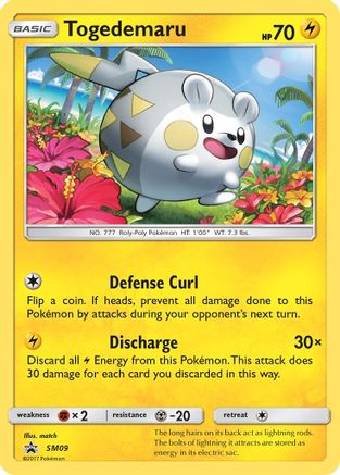 Togedemaru SM09 - Holofoil SM Promos - Promo