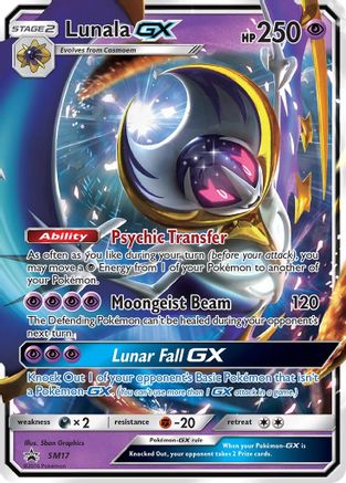 Lunala GX SM17 - Holofoil SM Promos - Promo