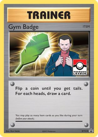 Gym Badge (Giovanni) - Holofoil XY Promos - Promo