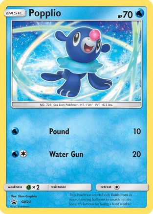 Popplio - SM24 - Holofoil SM Promos - Promo