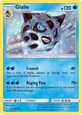 Glalie SM Guardians Rising - Uncommon