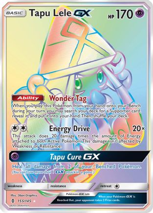 Tapu Lele GX (Secret) - Holofoil SM Guardians Rising - Secret Rare