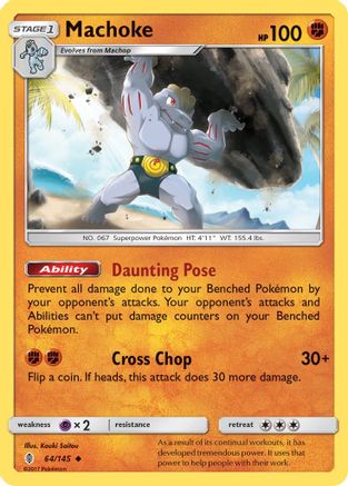 Machoke 064 SM Guardians Rising - Uncommon