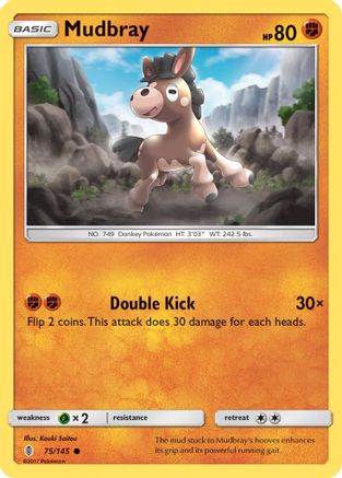 Mudbray - Reverse Holofoil SM Guardians Rising - Common