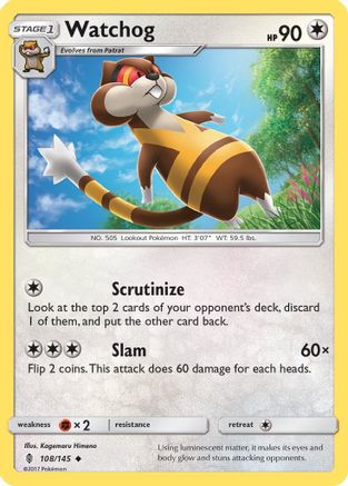 Watchog 108 SM Guardians Rising - Uncommon
