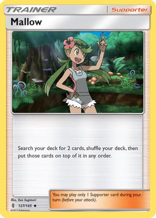 Mallow 127 - Reverse Holofoil SM Guardians Rising - Uncommon