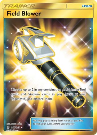 Field Blower (Secret) - Holofoil SM Guardians Rising - Secret Rare