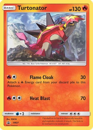 Turtonator SM27 - Holofoil SM Promos - Promo