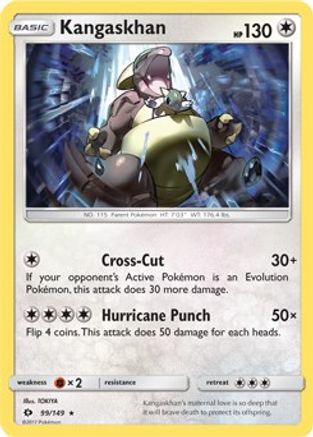 Kangaskhan - 99/149 (SM Base Set)/149 Deck Exclusives - Rare