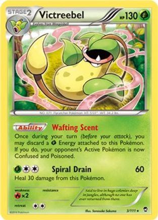 Victreebel - 3/111 (XY Furious Fists)/111 Deck Exclusives - Rare