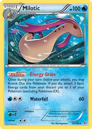 Milotic - 23/106 (XY Flashfire)/106 Deck Exclusives - Rare