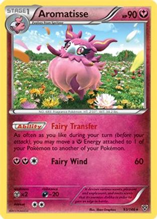 Aromatisse - 93/146 (XY Base Set)/146 Deck Exclusives - Rare