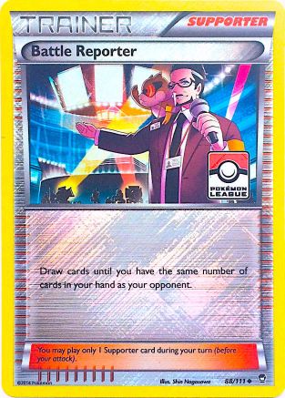Battle Reporter (Pokemon League) 088/111 - Reverse Holofoil League & Championship Cards - Promo