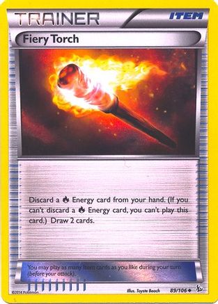 Fiery Torch (Sheen Holo) 089/106 - Reverse Holofoil Miscellaneous Cards & Products - Promo