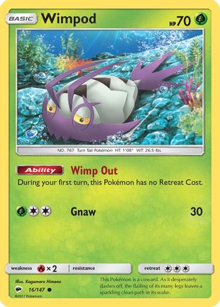 Wimpod 016 SM Burning Shadows - Common