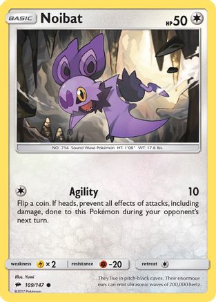 Noibat 109/147 SM Burning Shadows - Common