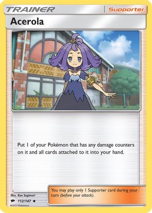 Acerola 112 SM Burning Shadows - Uncommon