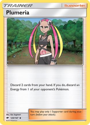 Plumeria 120 SM Burning Shadows - Uncommon