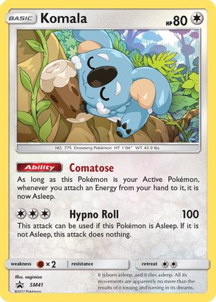 Komala SM41 - Holofoil SM Promos - Promo