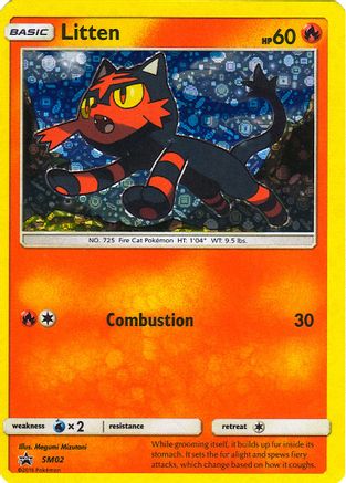 Litten (General Mills Promo) SM02 - Holofoil Miscellaneous Cards & Products - Promo