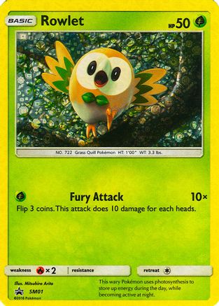 Rowlet (General Mills Promo) SM01 - Holofoil Miscellaneous Cards & Products - Promo