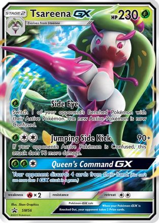 Tsareena GX - SM56 - Holofoil SM Promos - Promo