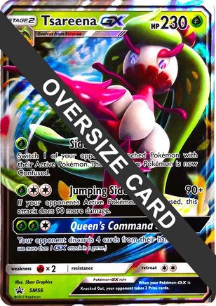 Tsareena GX - SM56 - Holofoil Jumbo Cards - Promo