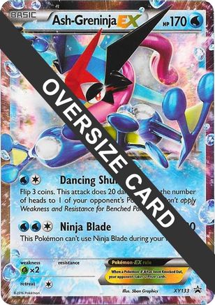 Ash-Greninja EX - XY133 (XY Black Star Promos) - Holofoil Jumbo Cards - Promo