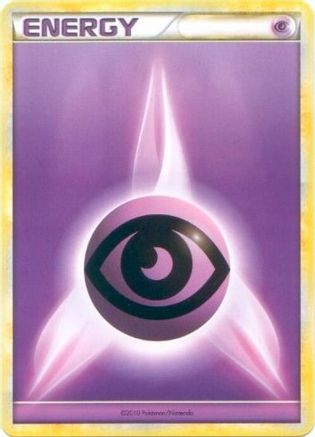 Psychic Energy (2010 Unnumbered HGSS Style Non-Holo) League & Championship Cards - Promo