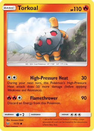 Torkoal Shining Legends - Common