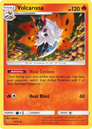Volcarona 013 Shining Legends - Uncommon