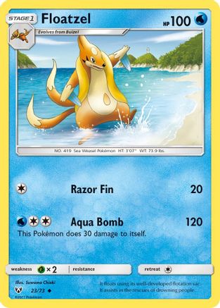 Floatzel 023/73 Shining Legends - Uncommon