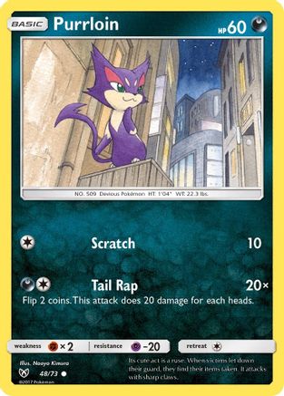 Purrloin Shining Legends - Common