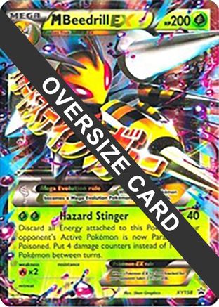 M Beedrill EX - XY158 - Holofoil Jumbo Cards - Promo