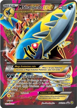 M Sharpedo EX - XY200a - Holofoil Alternate Art Promos - Promo