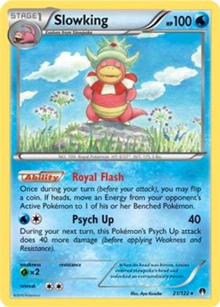 Slowking - 21/122 (Cosmos Holo)/122 - Holofoil Alternate Art Promos - Promo