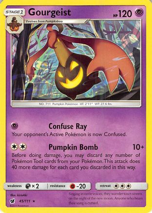 Gourgeist SM Crimson Invasion - Rare