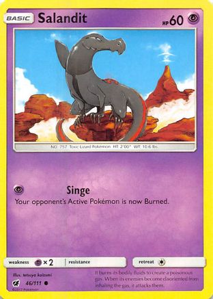 Salandit 046 SM Crimson Invasion - Common