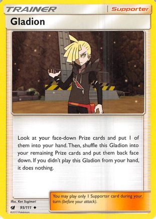 Gladion 095 SM Crimson Invasion - Uncommon