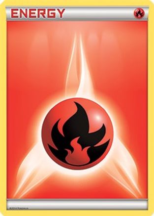 Fire Energy (2011 Unnumbered) League & Championship Cards - Promo