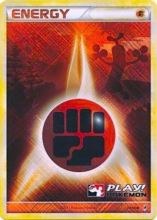 Fighting Energy (Play! Pokemon) 093/095 - Holofoil League & Championship Cards - Promo